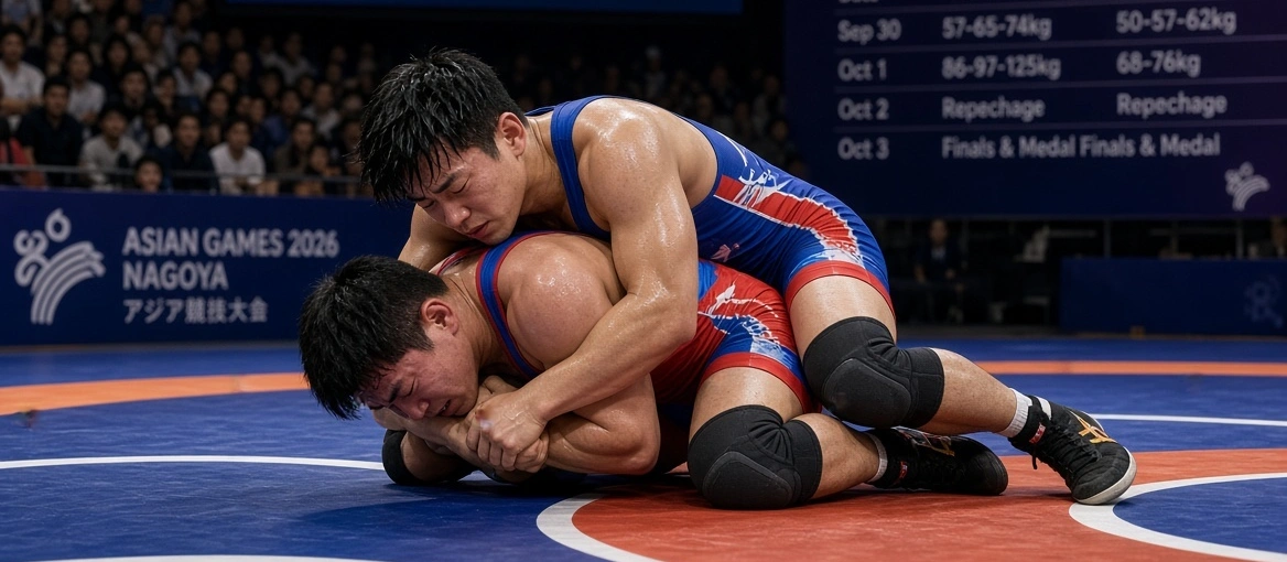 Asian Games 2026 Wrestling asian games 2026