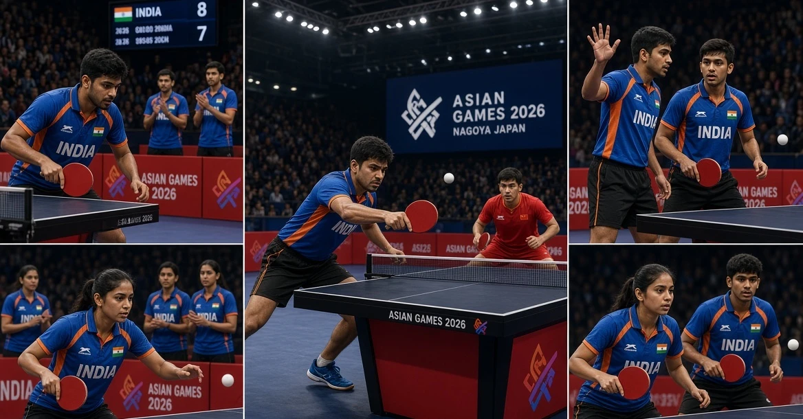 table tennis asian