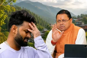 Rishabh Pant Tweets to CM Dhami