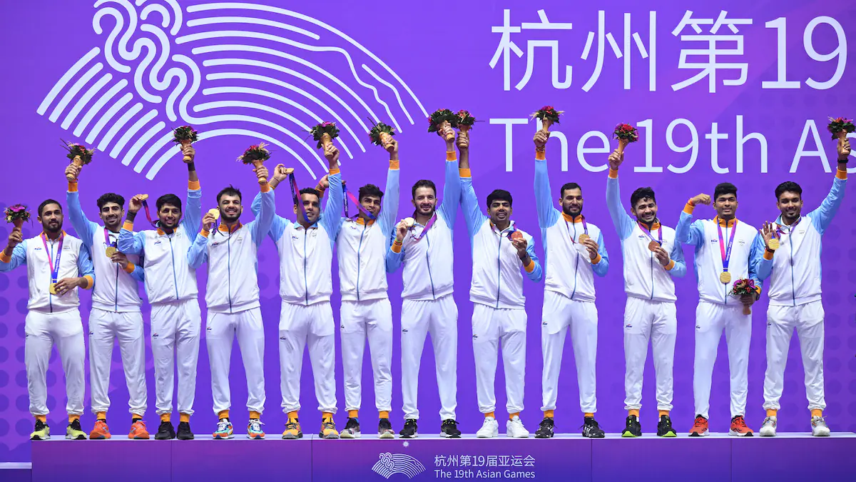 asian gmaes 23 how many medals india won in asian games 2023