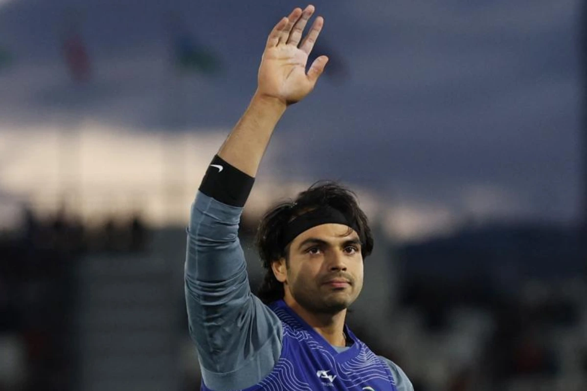 Neeraj Chopra after winning silver in javelin at Commonwealth Games 2026