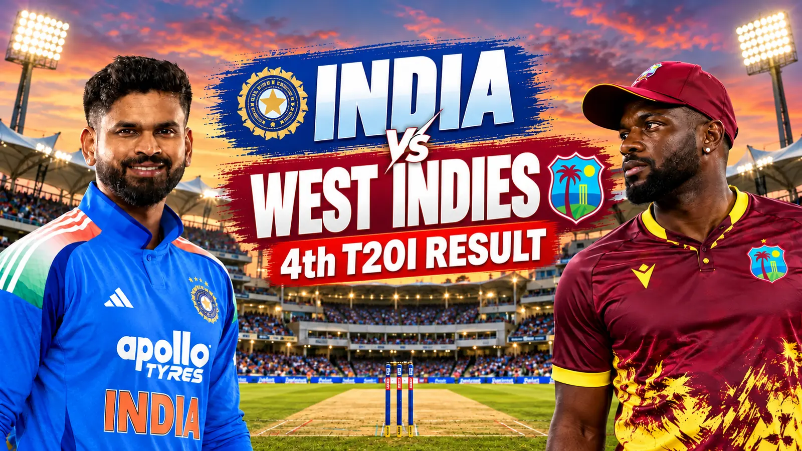 India vs West Indies 4th T20I
