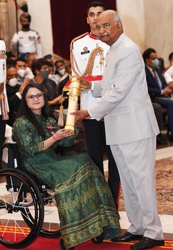 Indian para shooter Avani Lekhara